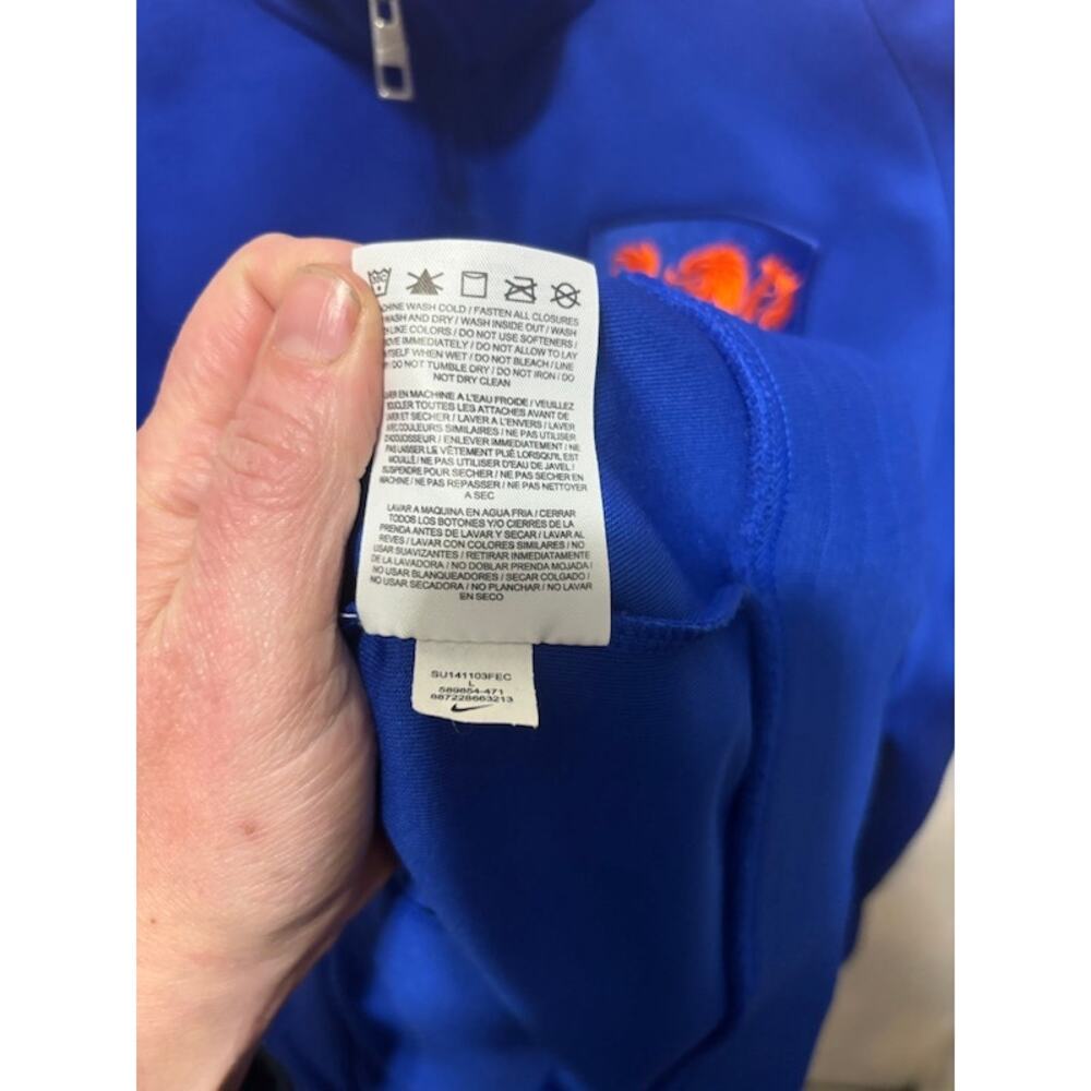 Neverlands soccer futbol track jacket training coat 2014-2015 Nike size L - Picture 7 of 8